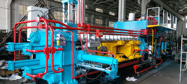 1000噸雙動擠壓機